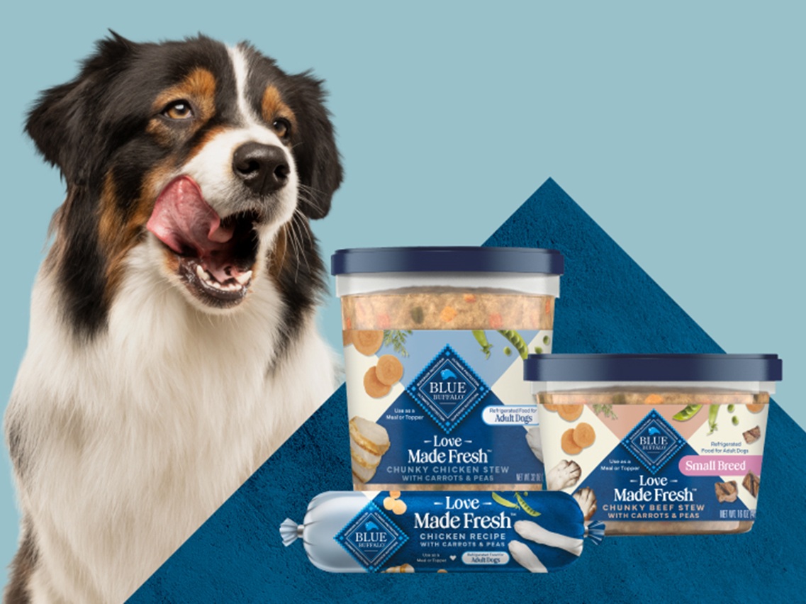 Love Made Fresh is available in two convenient forms to fit your dog's needs and your budget.